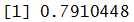K-Fold+Holdout accuracy: [1] 0.7910448