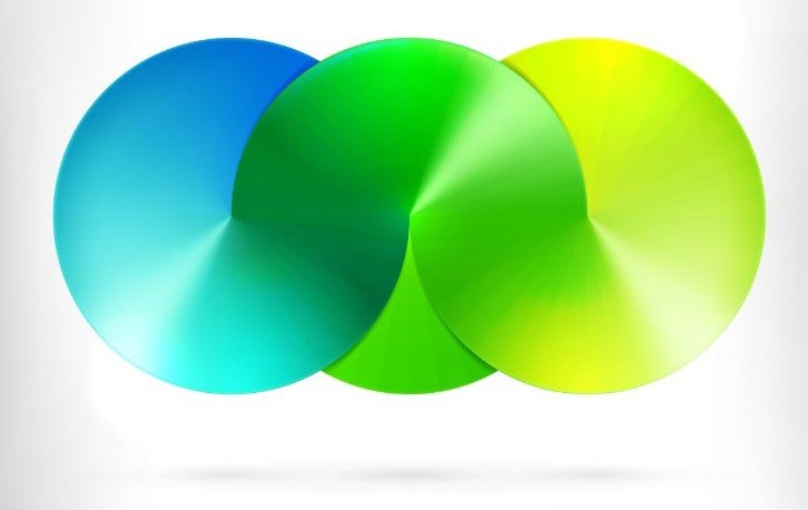 Three overlapping circles representing the consolidation of datasets